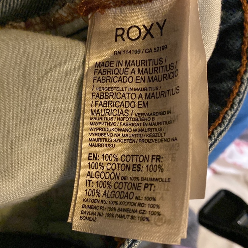 Roxy In A Minute Straight Fit Jeans SZ 30 NEW - Picture 6 of 8